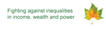 Fighting against inequalities in income, wealth and power.